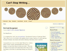 Tablet Screenshot of billadamsphd.net